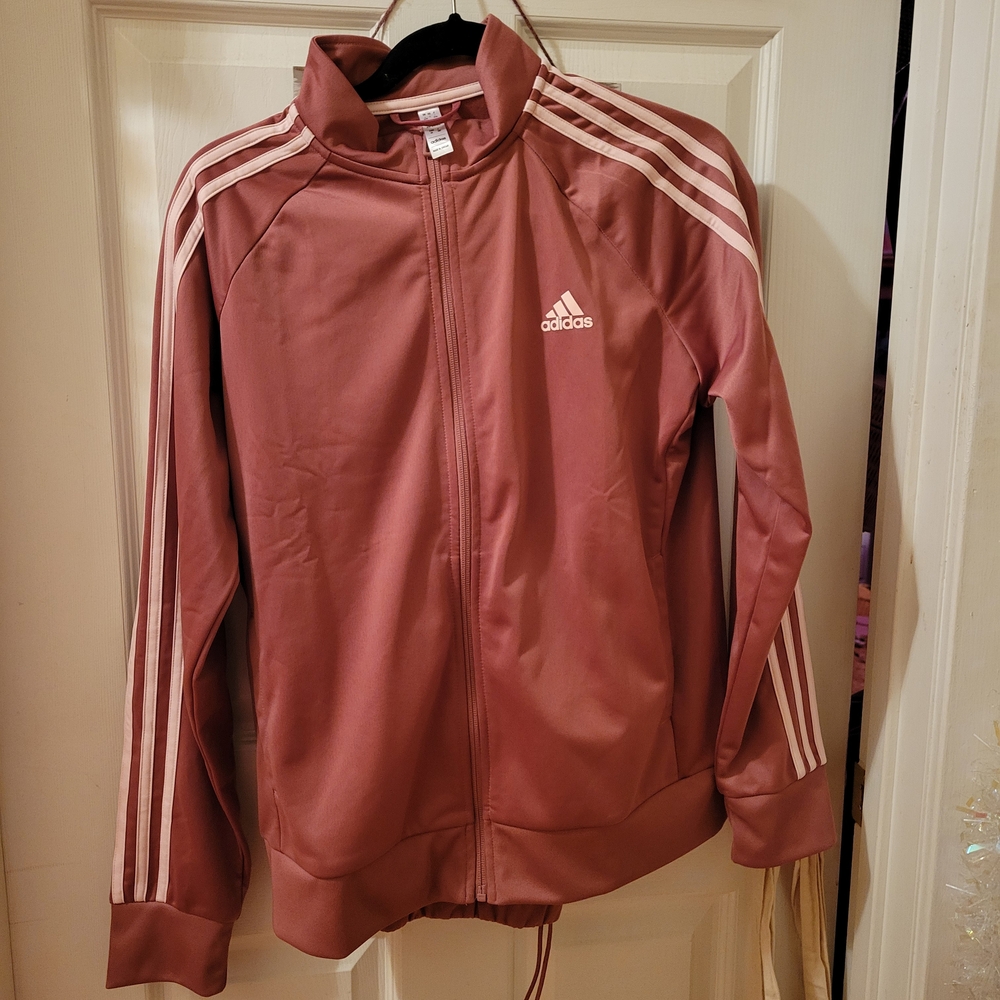 Adidas Women's Dusty Rose Pink Track Suit